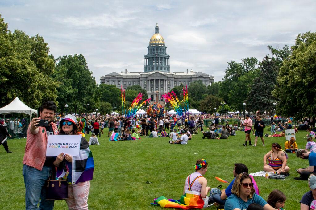 Denver PrideFest. June 25, 2022.