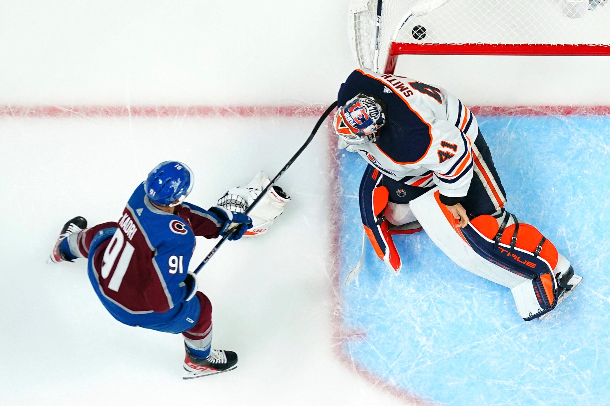 Oilers Avalanche Hockey