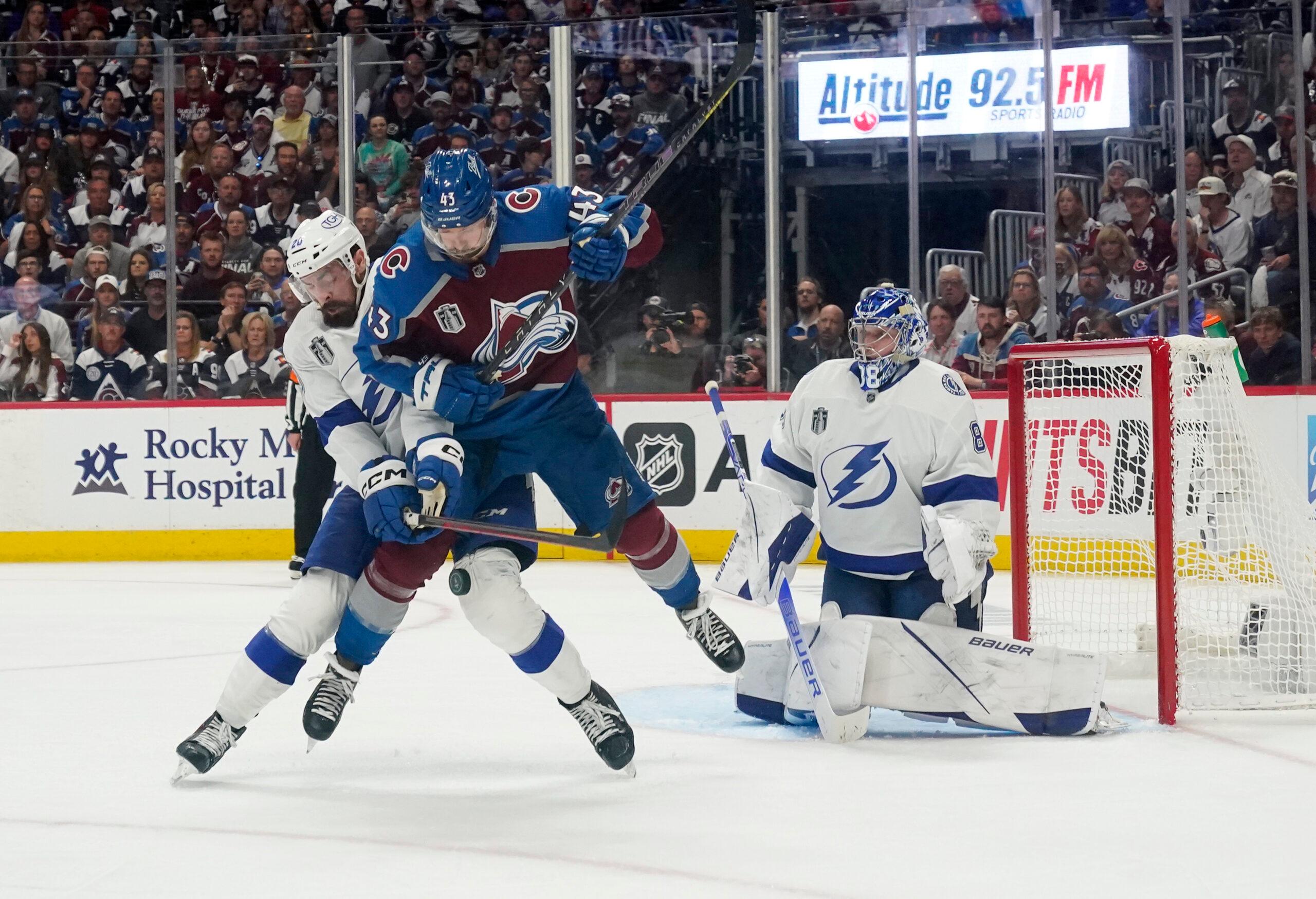 Stanley Cup Lightning Avalanche Hockey