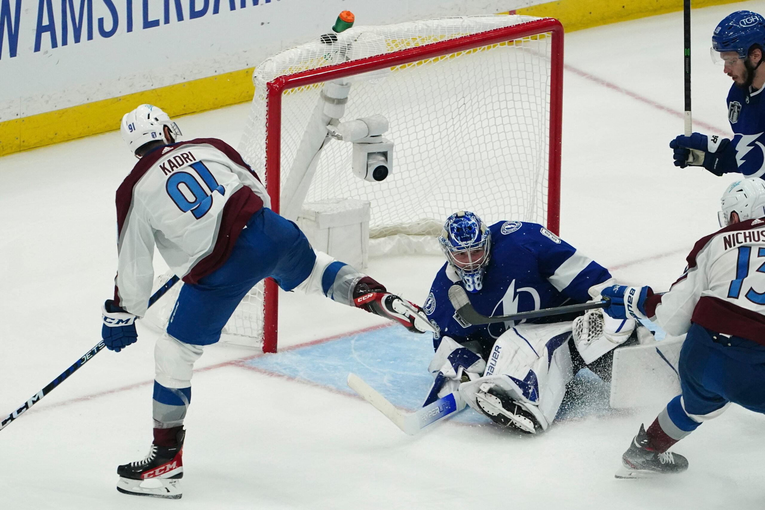 Stanley Cup Avalanche Lightning Hockey