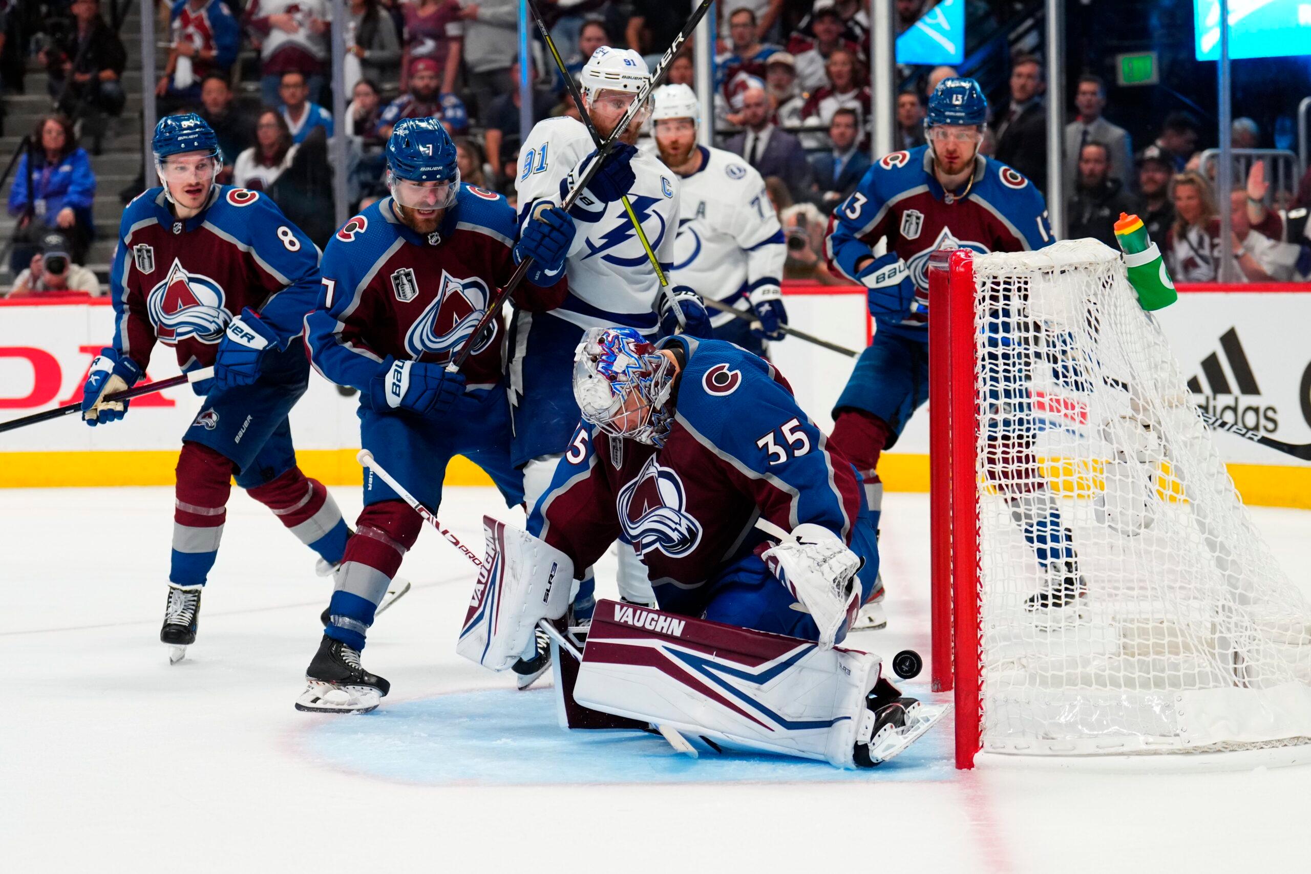 Stanley Cup Lightning Avalanche Hockey