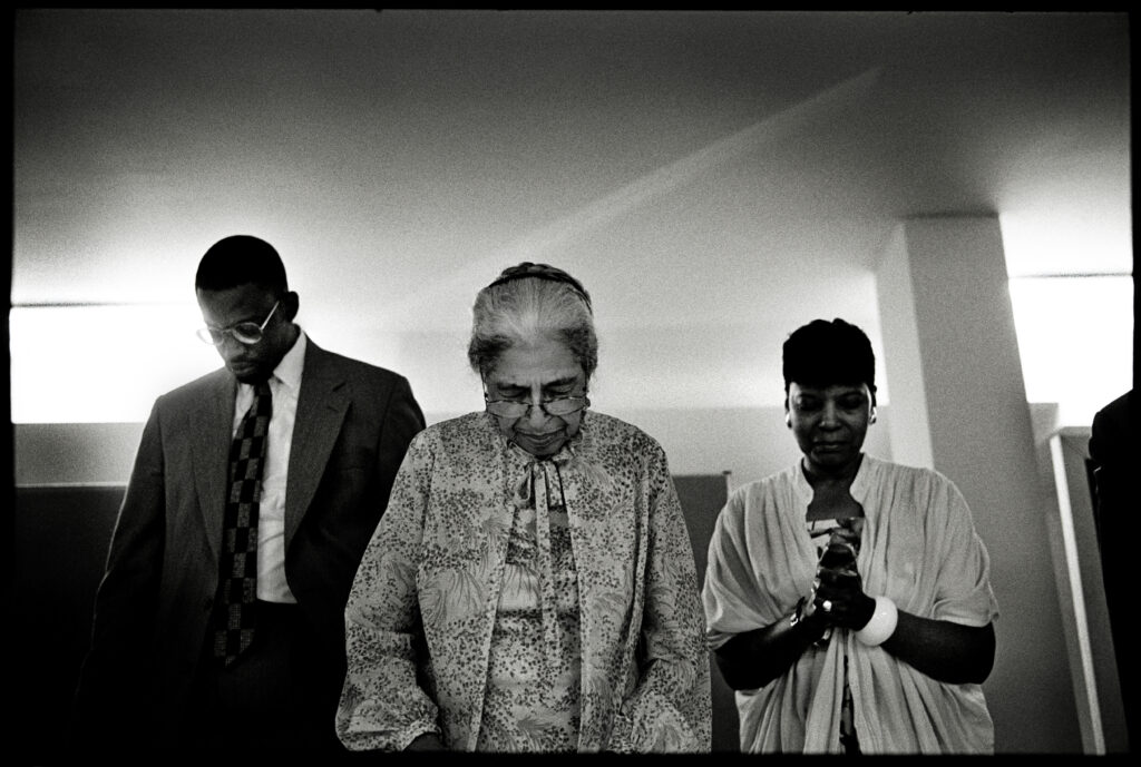 USA. Atlanta, Georgia. 1995. Rosa PARKS.