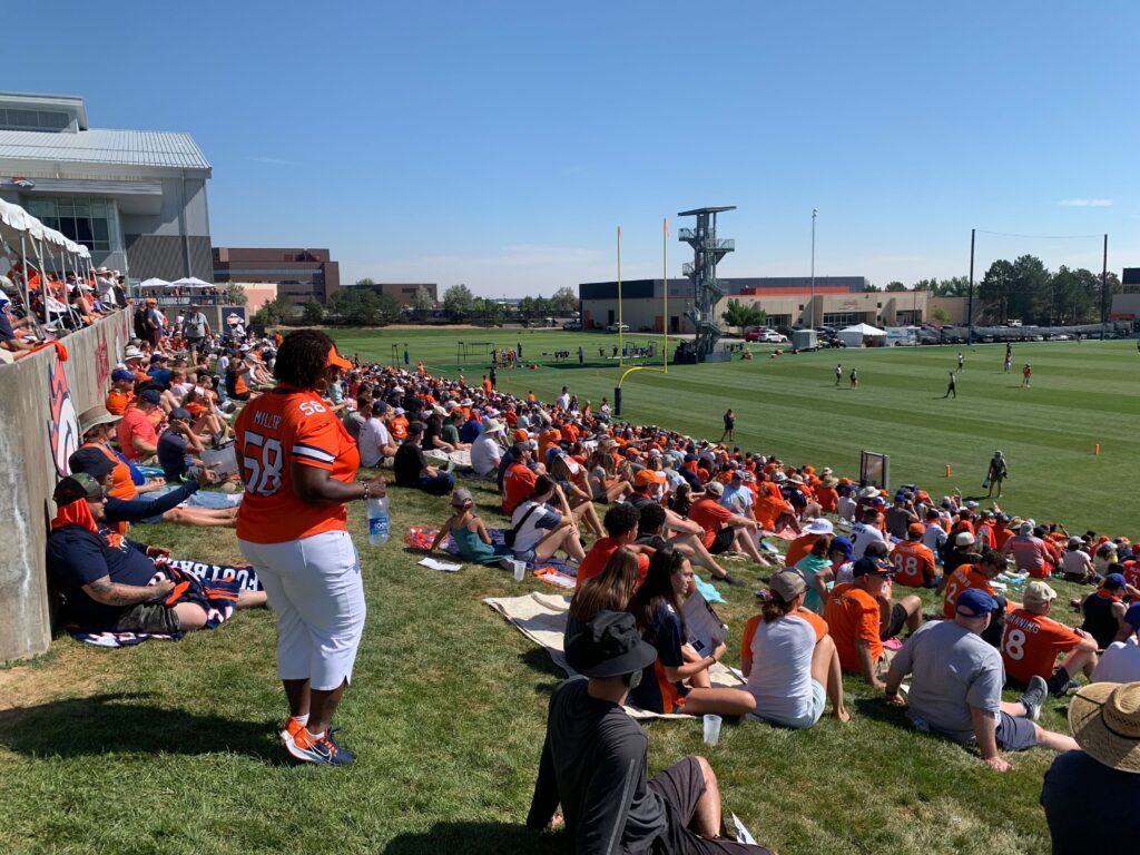 BRONCOS TRAINING CAMP GORMAN 1