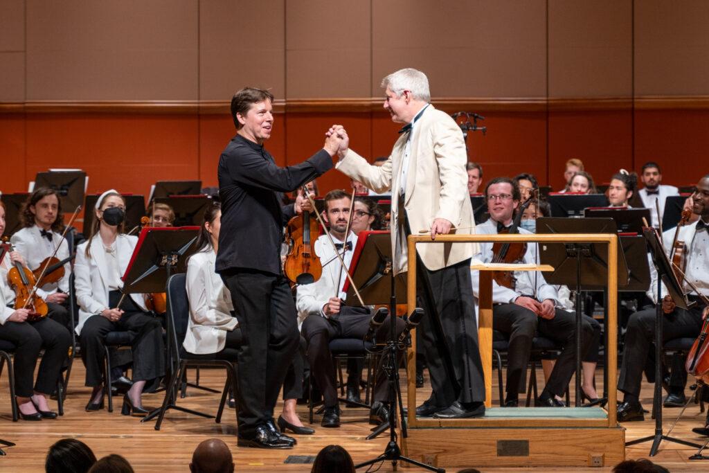 Runout Concert_Newman Center_Michael Stern_Joshua Bell