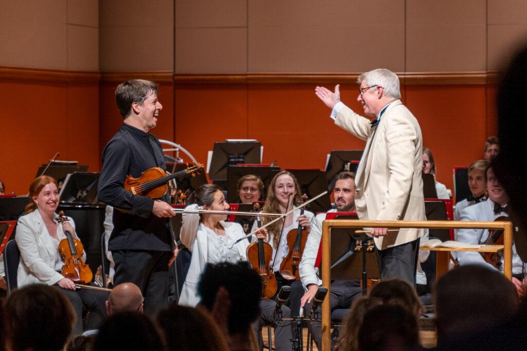 Runout Concert_Newman Center_Michael Stern_Joshua Bell