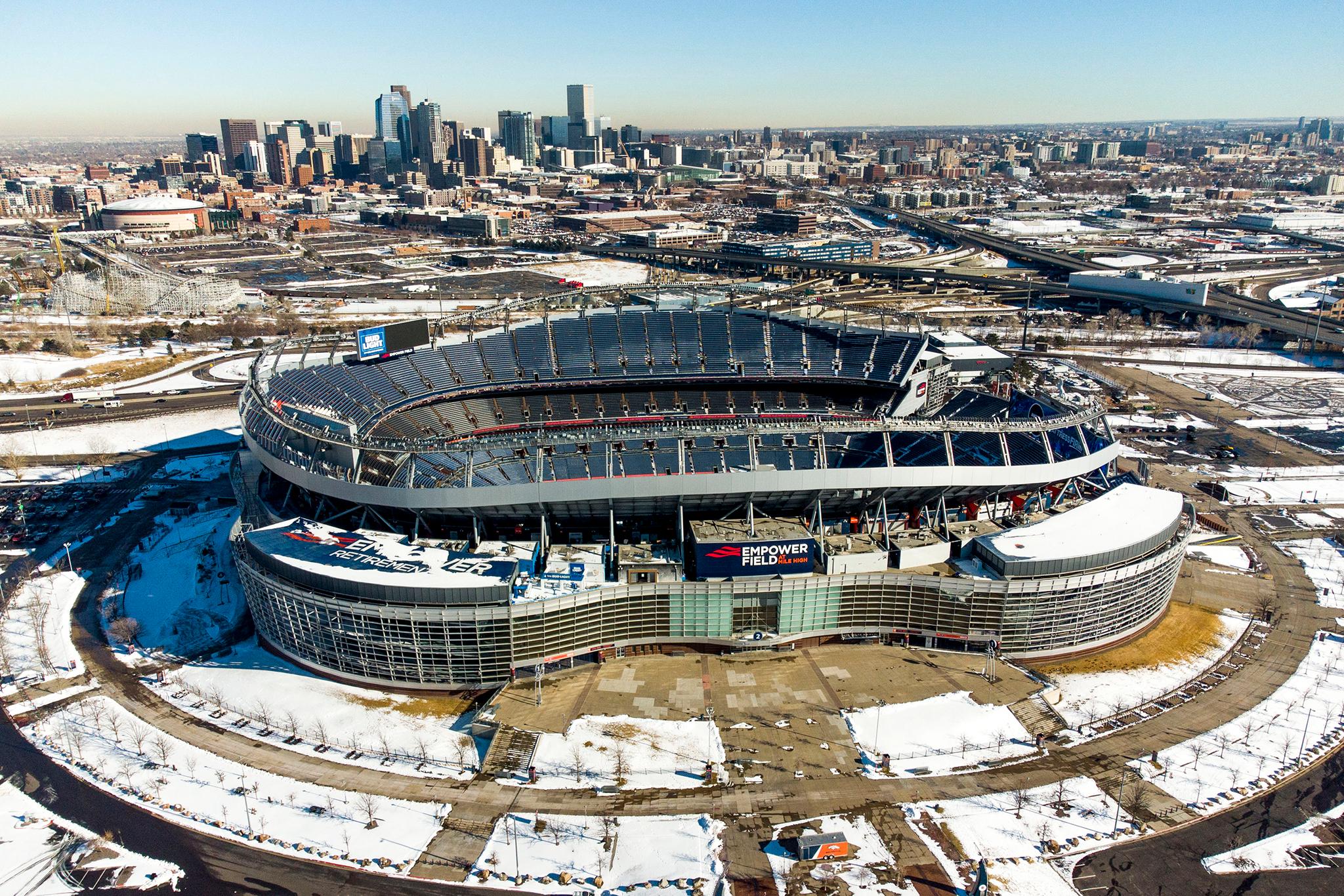 Empower Field at Mile High Stadium in Sun Valley. Jan. 26, 2022.