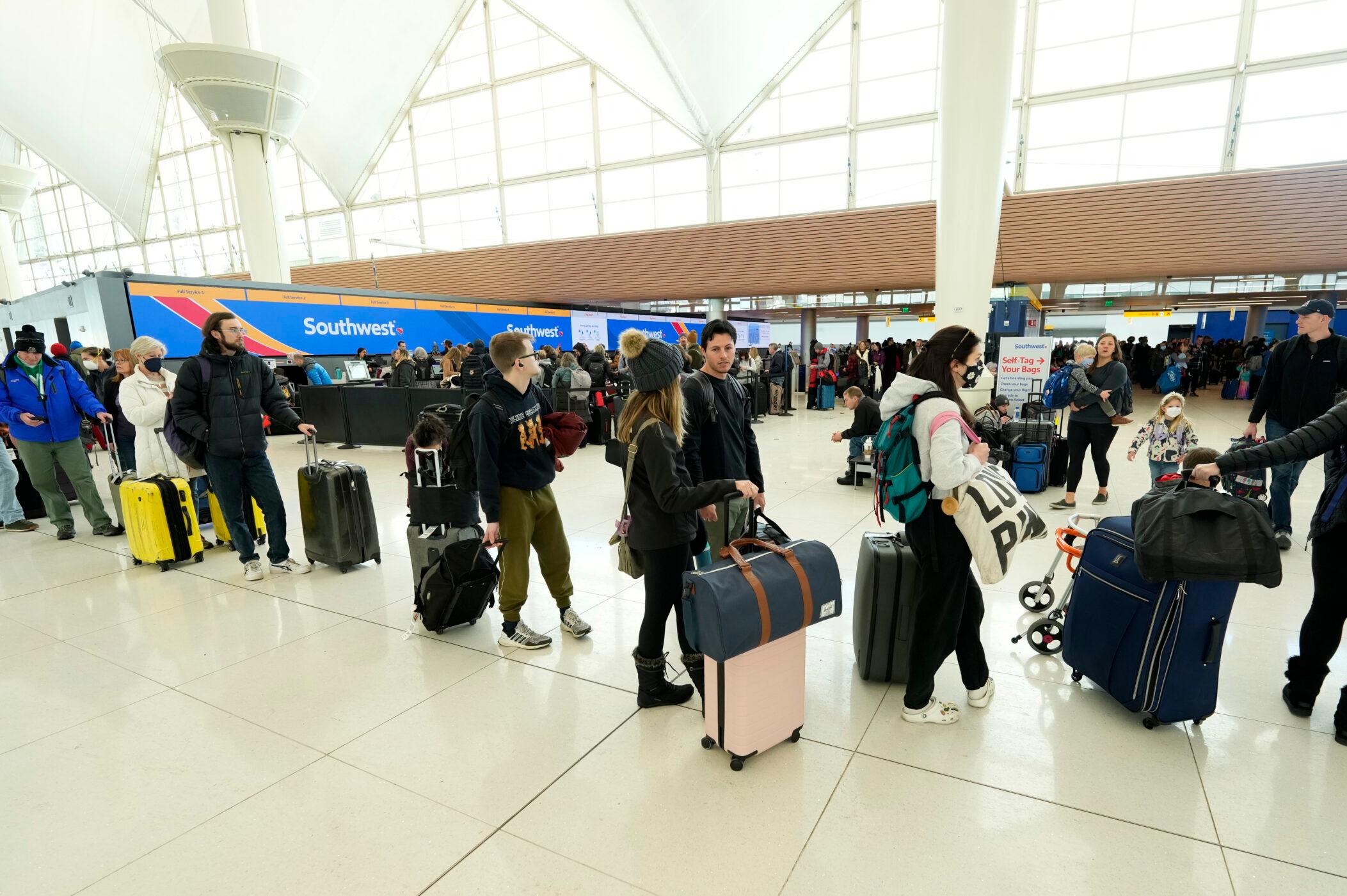 Southwest Airlines line DIA Denver International Airport