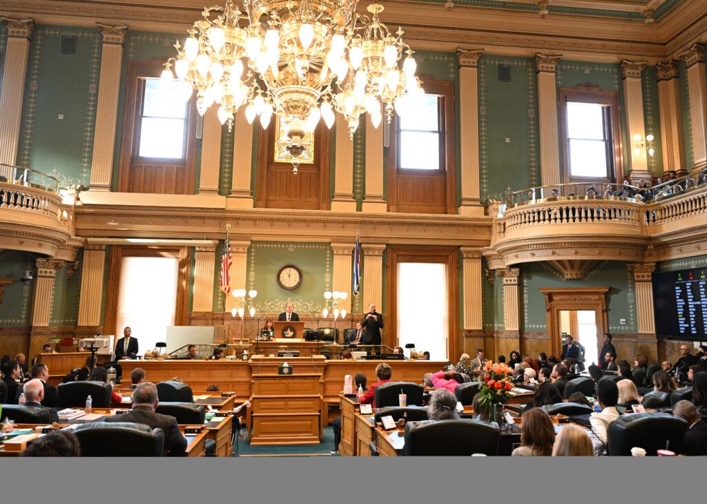 Governor Jared Polis delivers the 2023 state of the state address