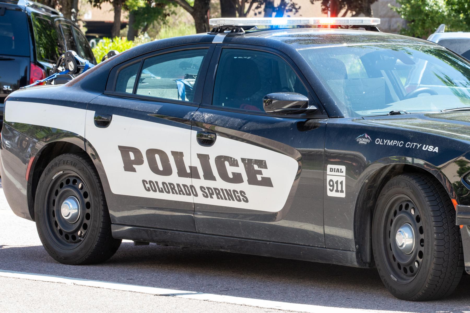 Colorado Springs police cruiser