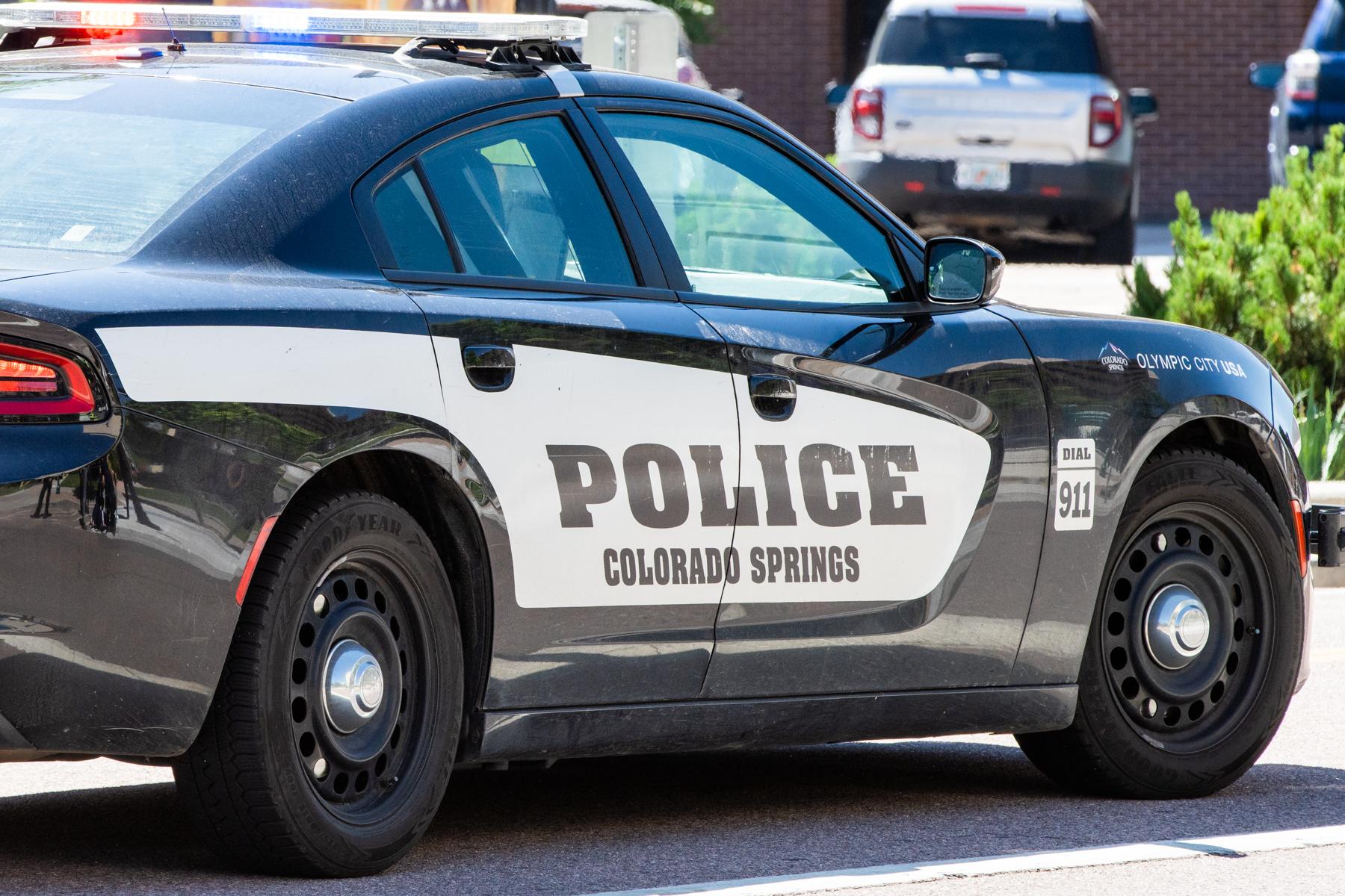 Colorado Springs police cruiser