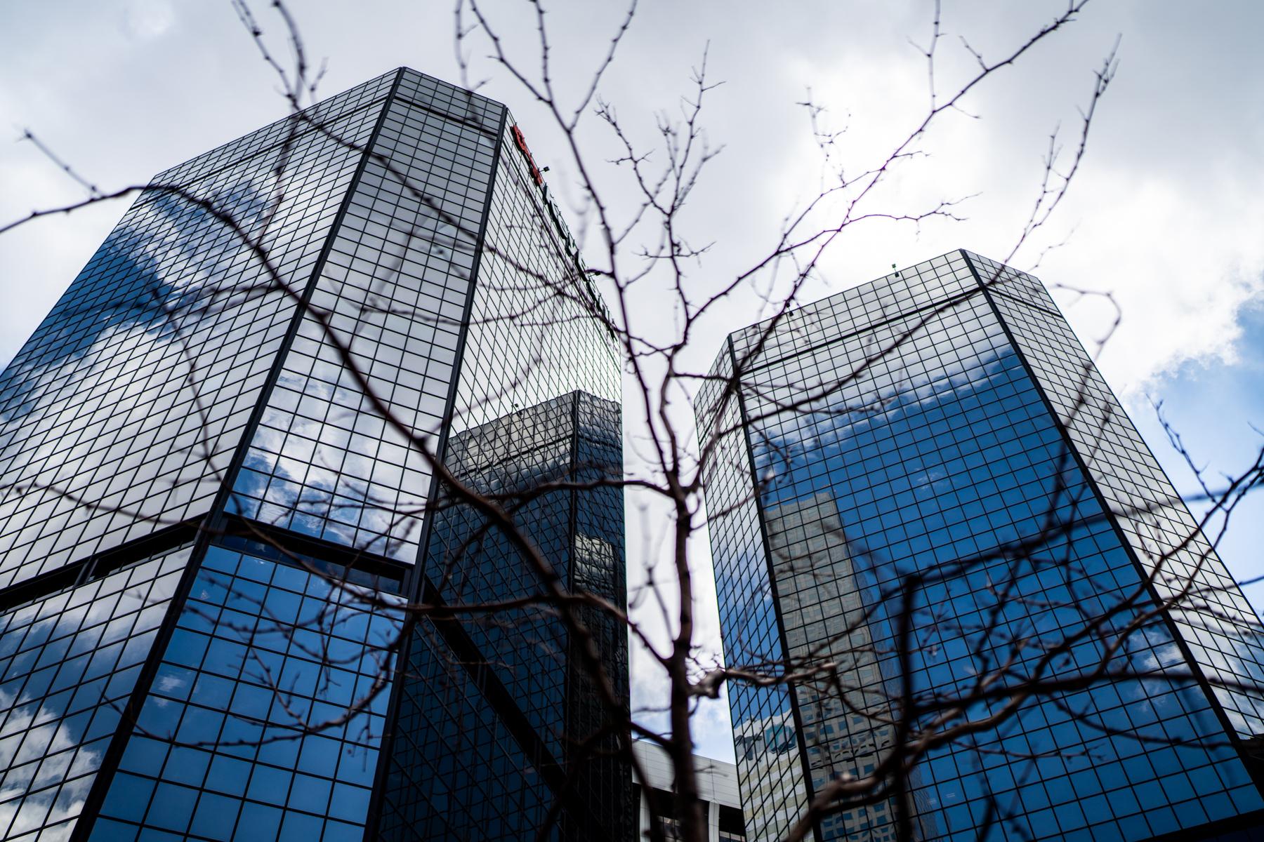 Downtown Denver commercial real estate skyscrapers