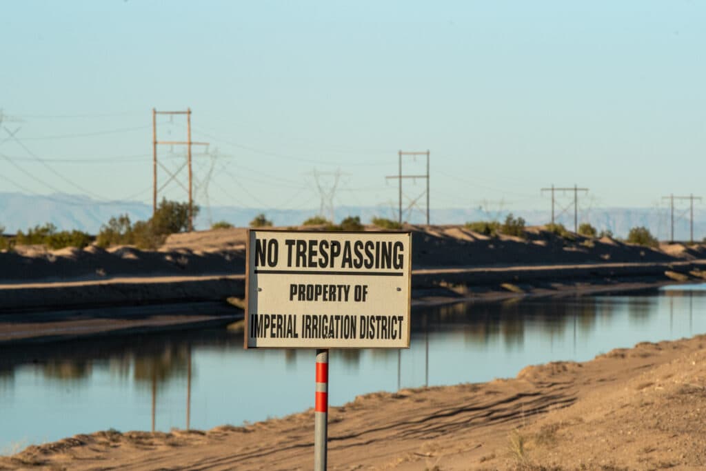PARCHED COLORADO RIVER IMPERIAL VALLEY CALIFORNIA 20230127