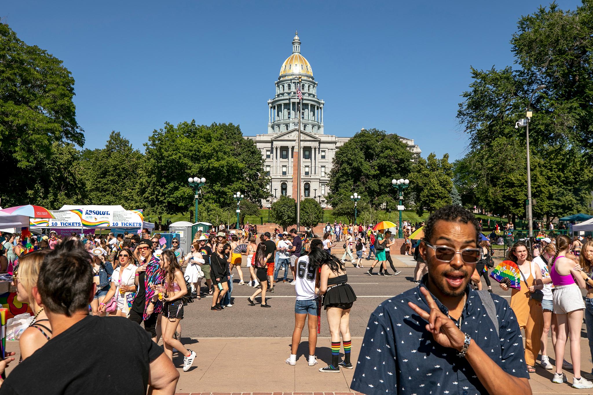 Denver PrideFest. June 24, 2023.