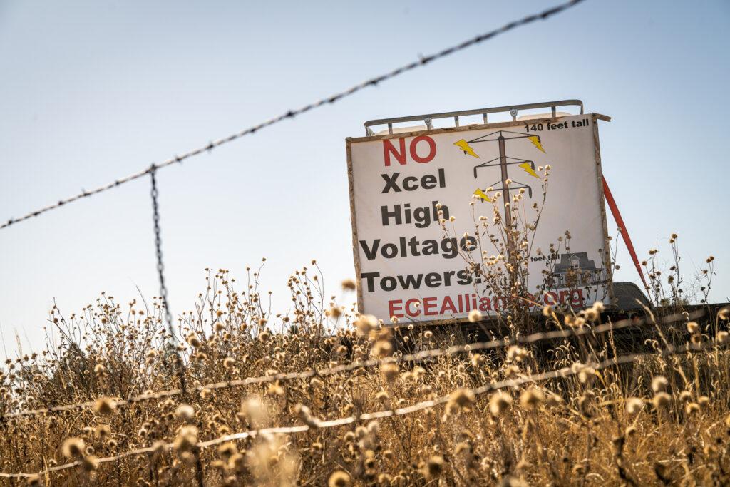 XCEL HIGH VOLTAGE POWER LINE FIGHT KIOWA