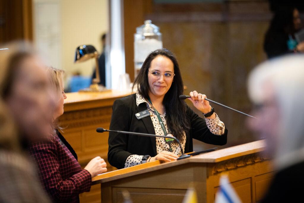 Democratic State Rep. Lorena Garcia.