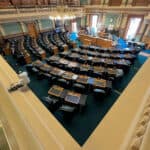The House chamber at the state Capitol