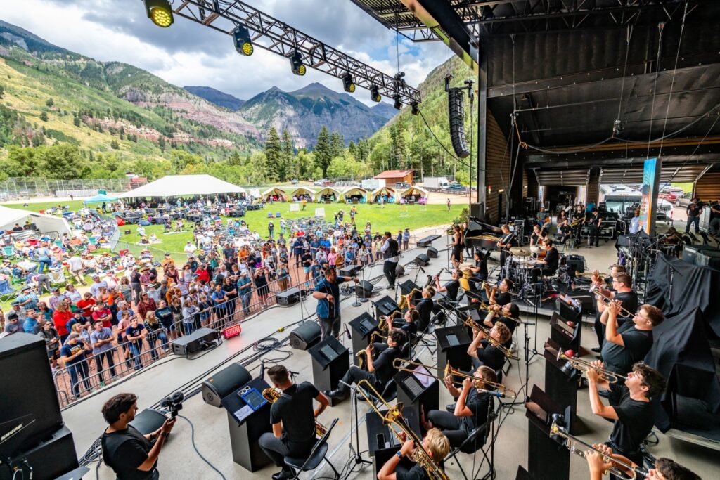 The Telluride Jazz Festival.