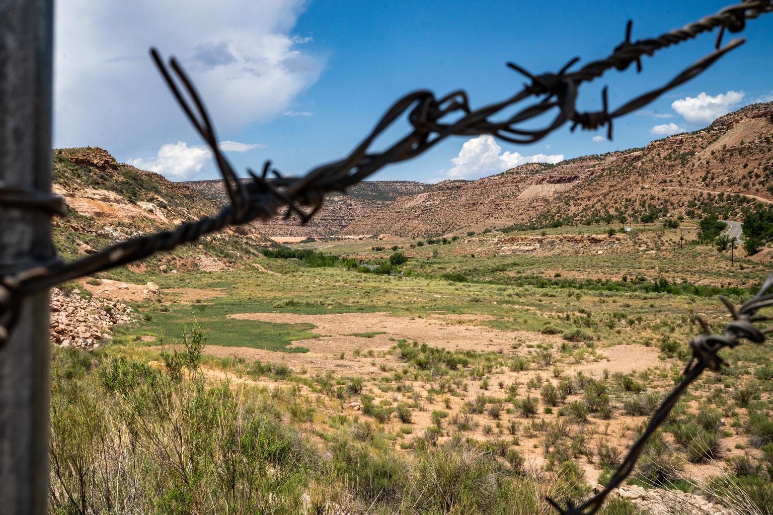 A long stretch of the San Miguel River once supported a thriving uranium mining economy.