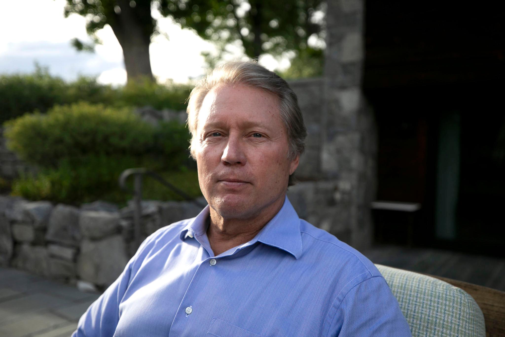 Kent Thiry at his home in Cherry Hills Village. Aug. 7, 2024.