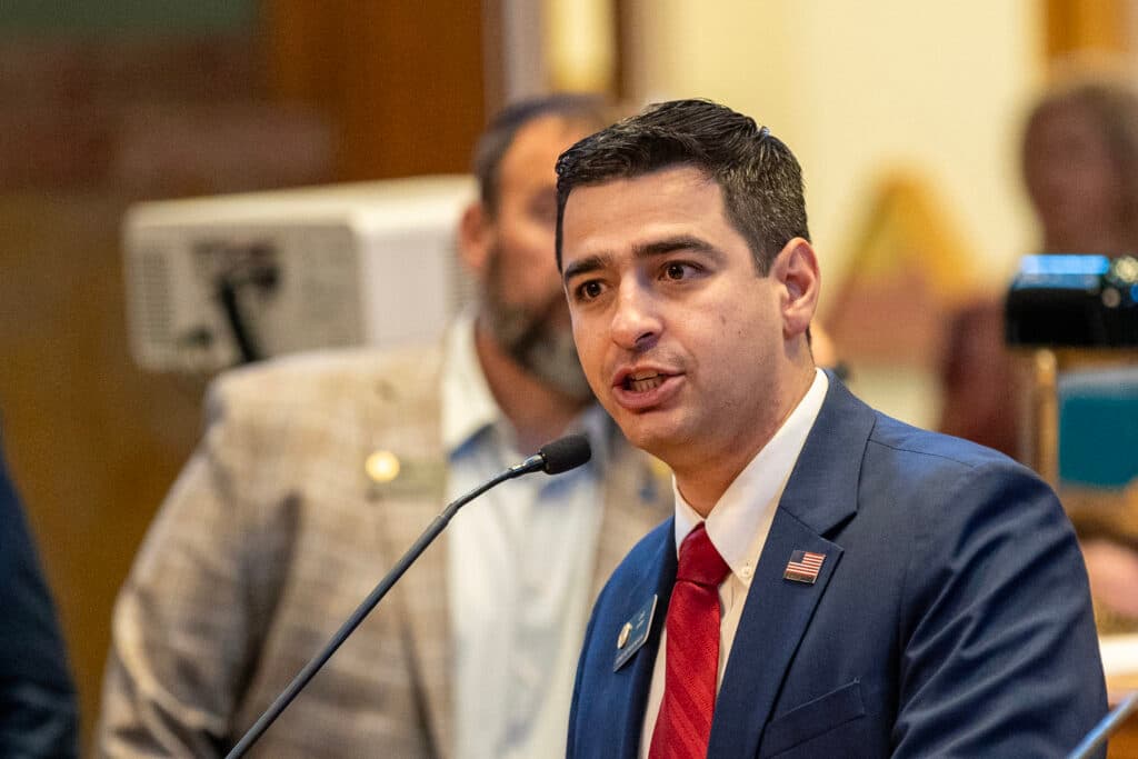 Republican state Rep. Gabe Evans