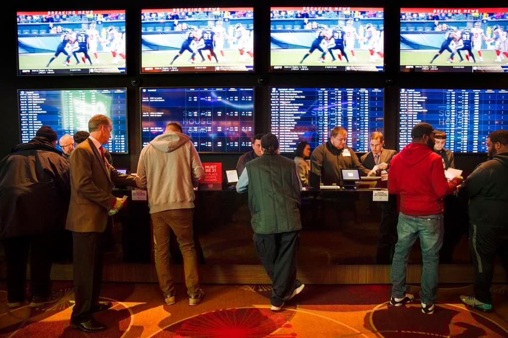 Sports betting in Philadelphia.