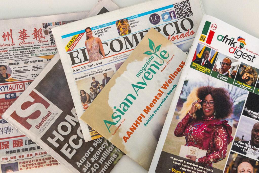 Publications that take part in the Colorado Ethnic Media Exchange