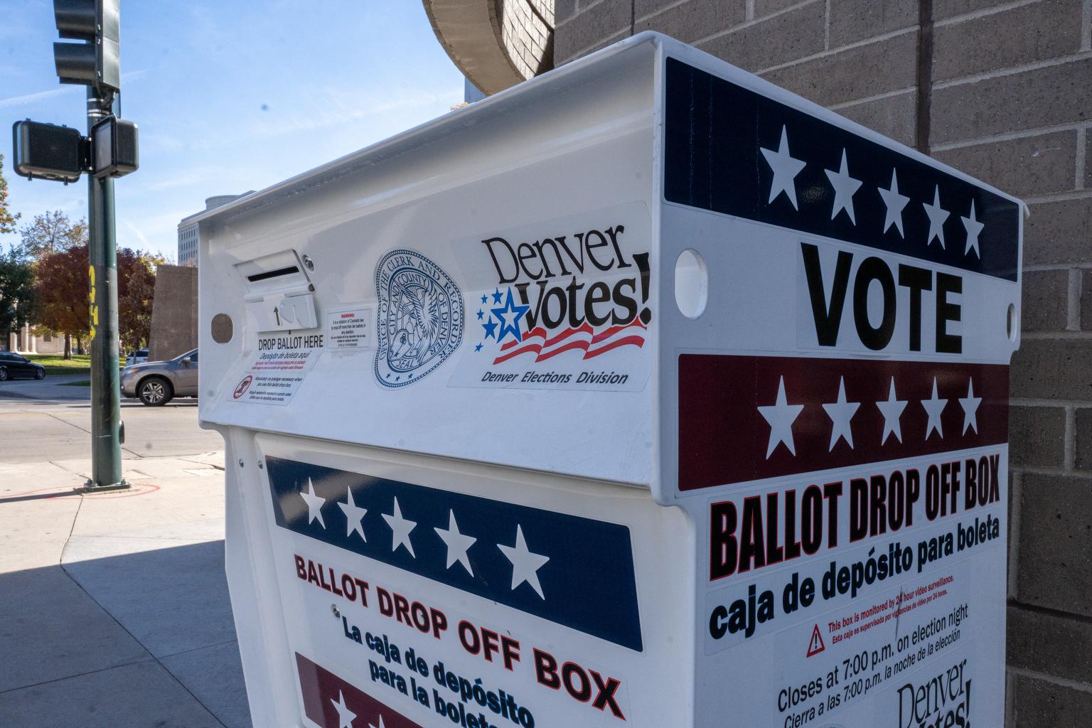 ELECTION BALLOT DROP BOX DENVER