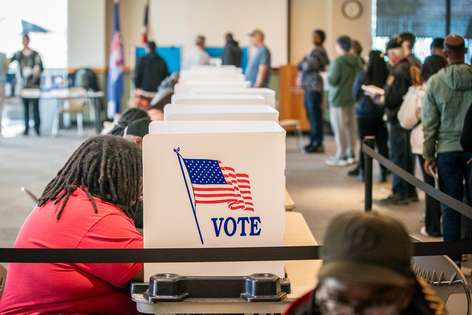 Election Day Voters Aurora