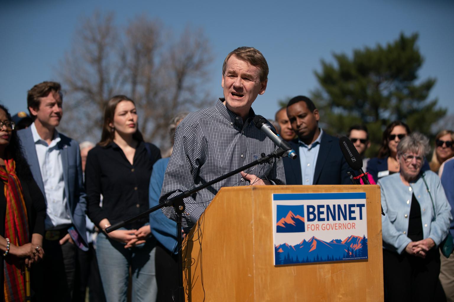 SENATOR BENNET RUNS FOR GOVERNOR