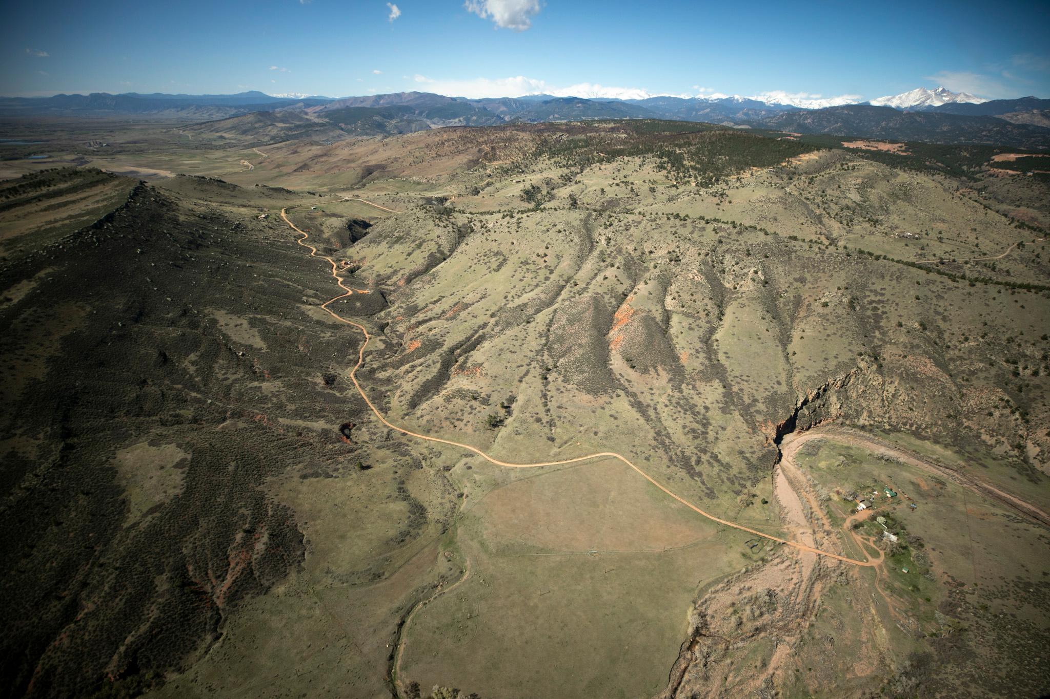Foothills west of Longmont. April 17, 2025.
