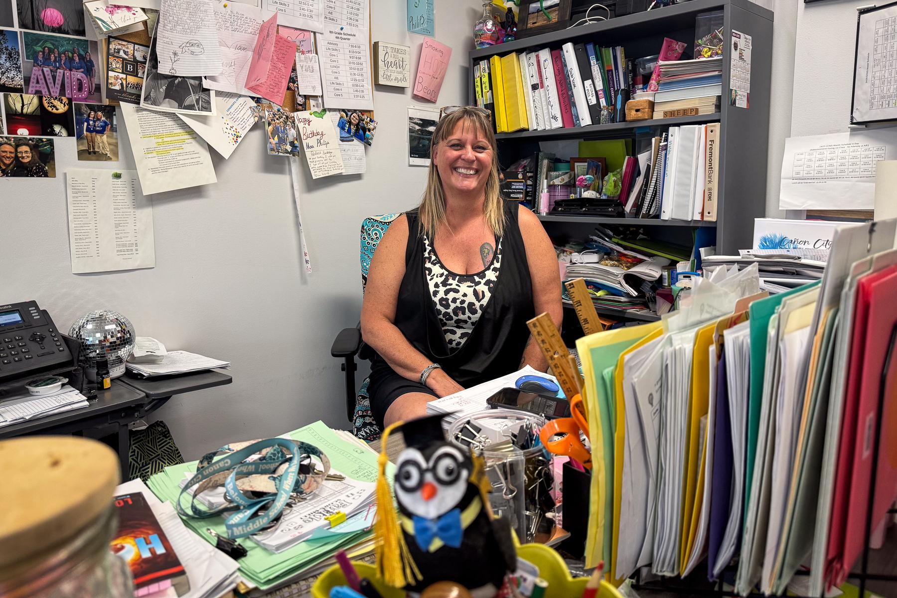 Special Education Teacher And Students