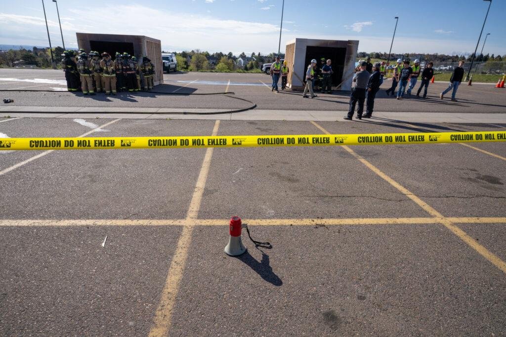 Warren Tech Firefighter Cadets CSI Students