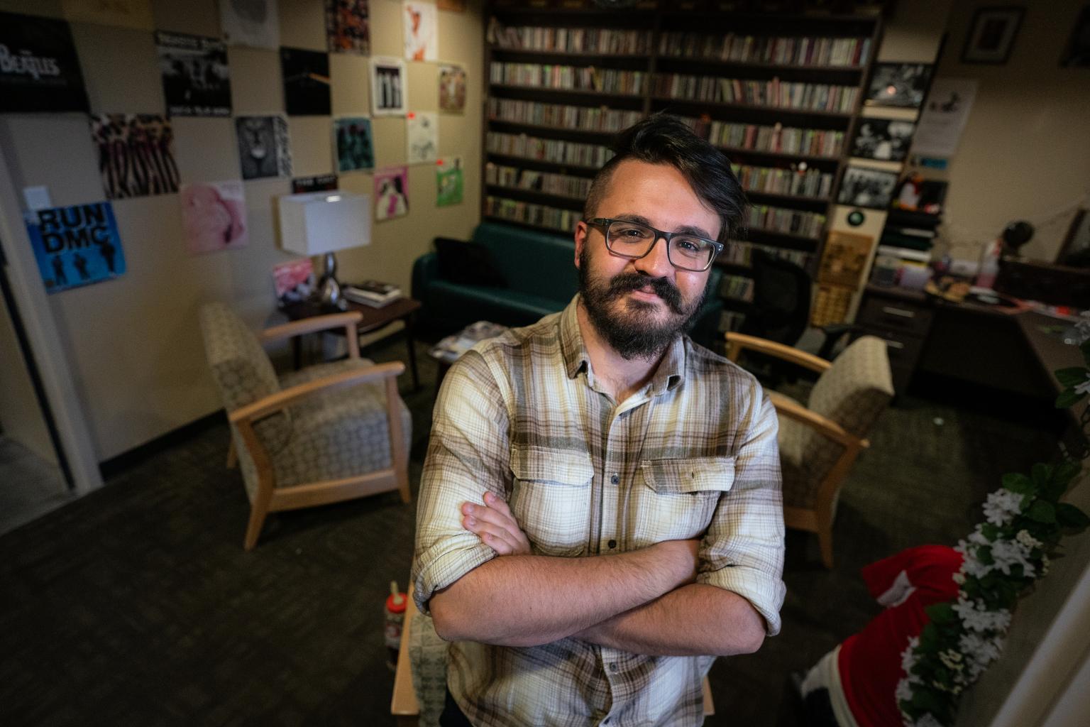 Student journalist Fenn Garnet