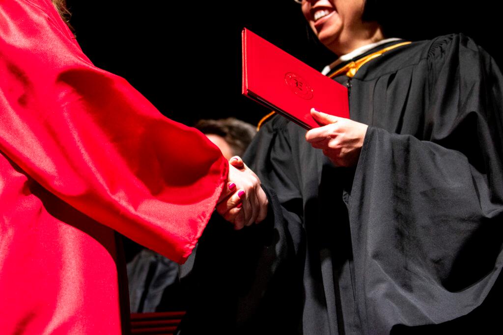 East High School graduation ceremony