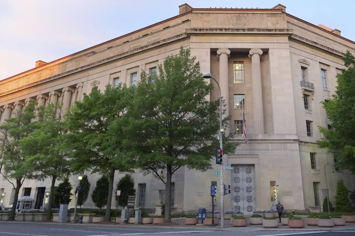 The Department of Justice in Washington
