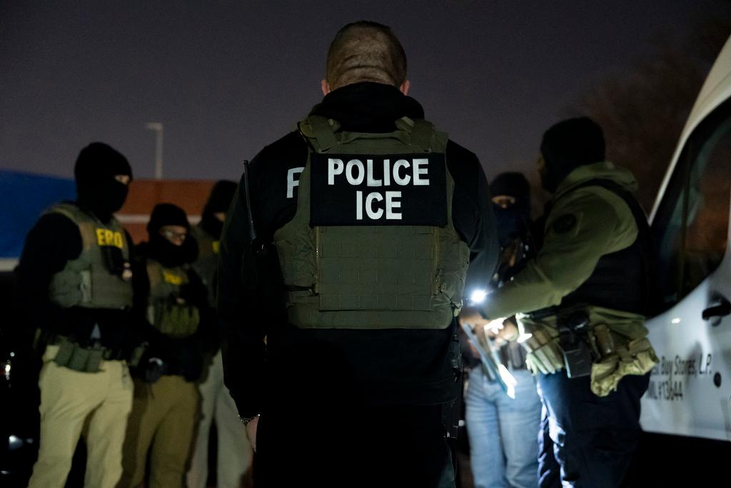 U.S. Immigration and Customs Enforcement officers