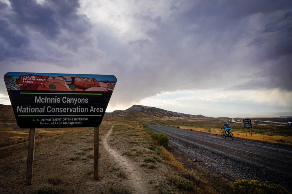 Public Lands: The McInnis Canyons National Conservation Area near Loma just off Interstate 70
