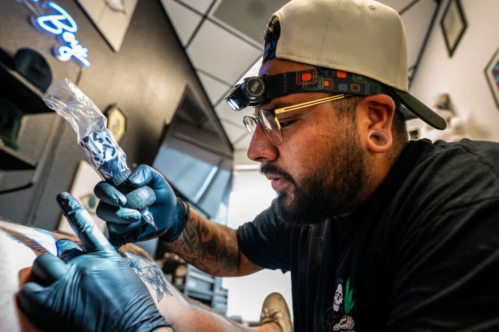 Tattoo Artist Joel Medina
