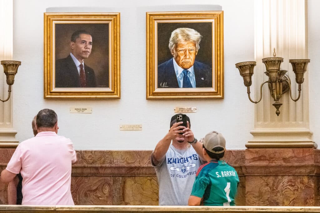 Trump Portrait Capitol