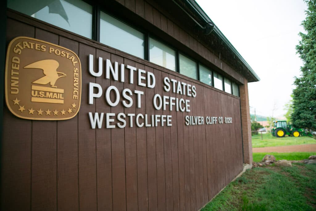 The Westcliffe and Silver Cliff post office