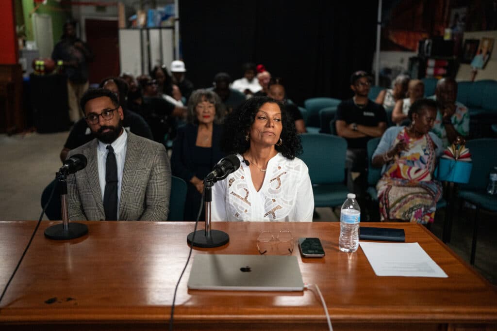 University of Colorado Regent Wanda James reacts to being censured by CU’s Board of Regents