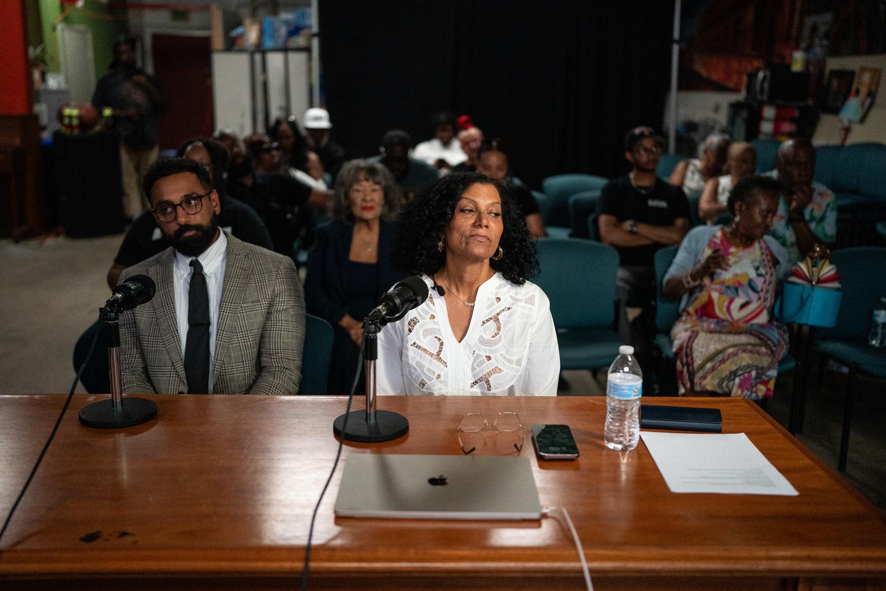 University of Colorado Regent Wanda James reacts to being censured by CU’s Board of Regents