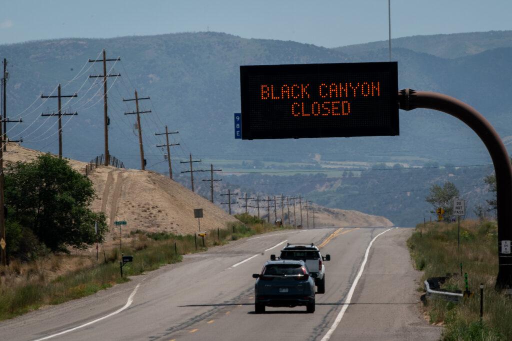 Black Canyon South Rim Wildfire