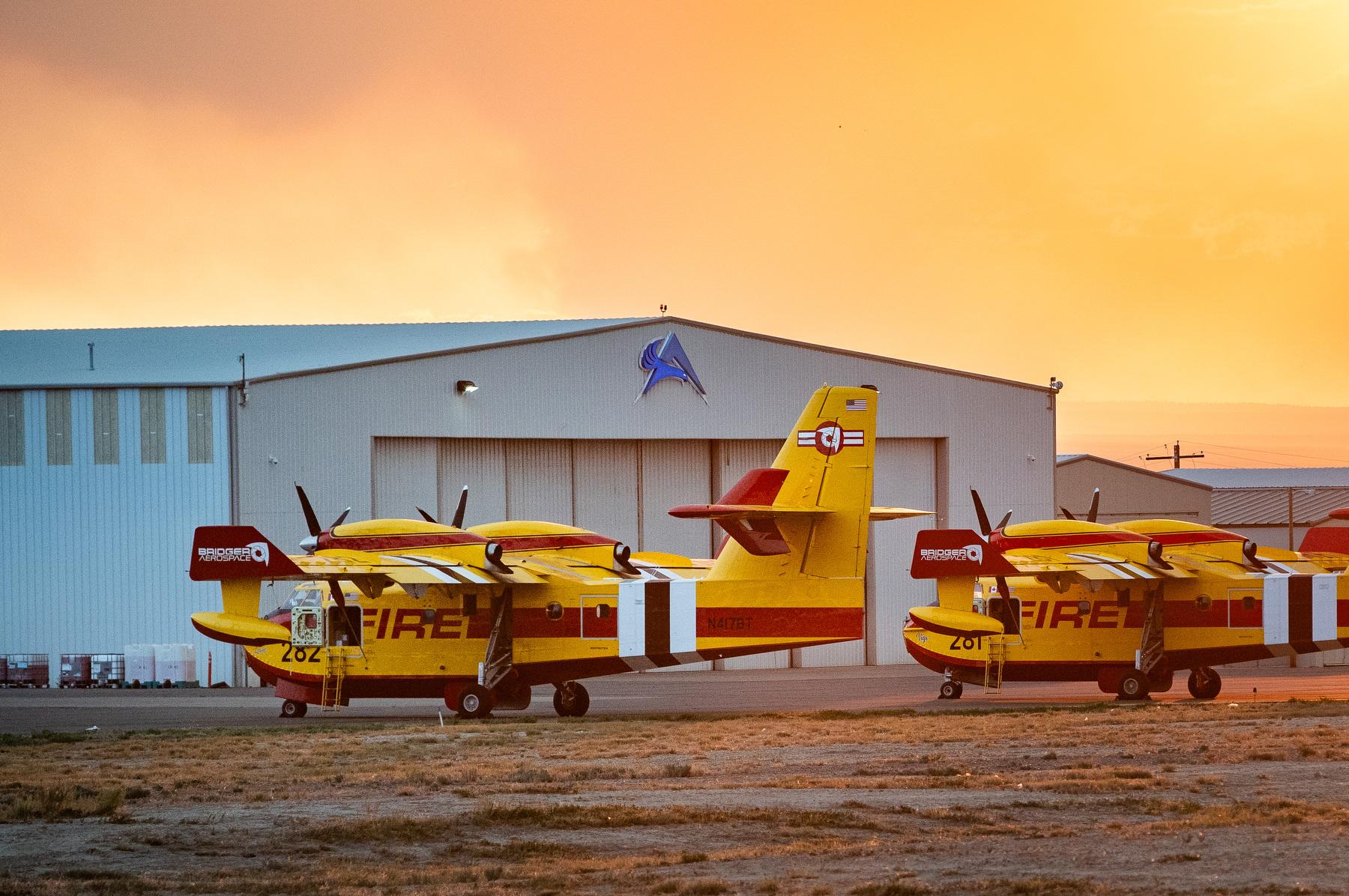 Western Slope wildfire smoke turns the sky orange