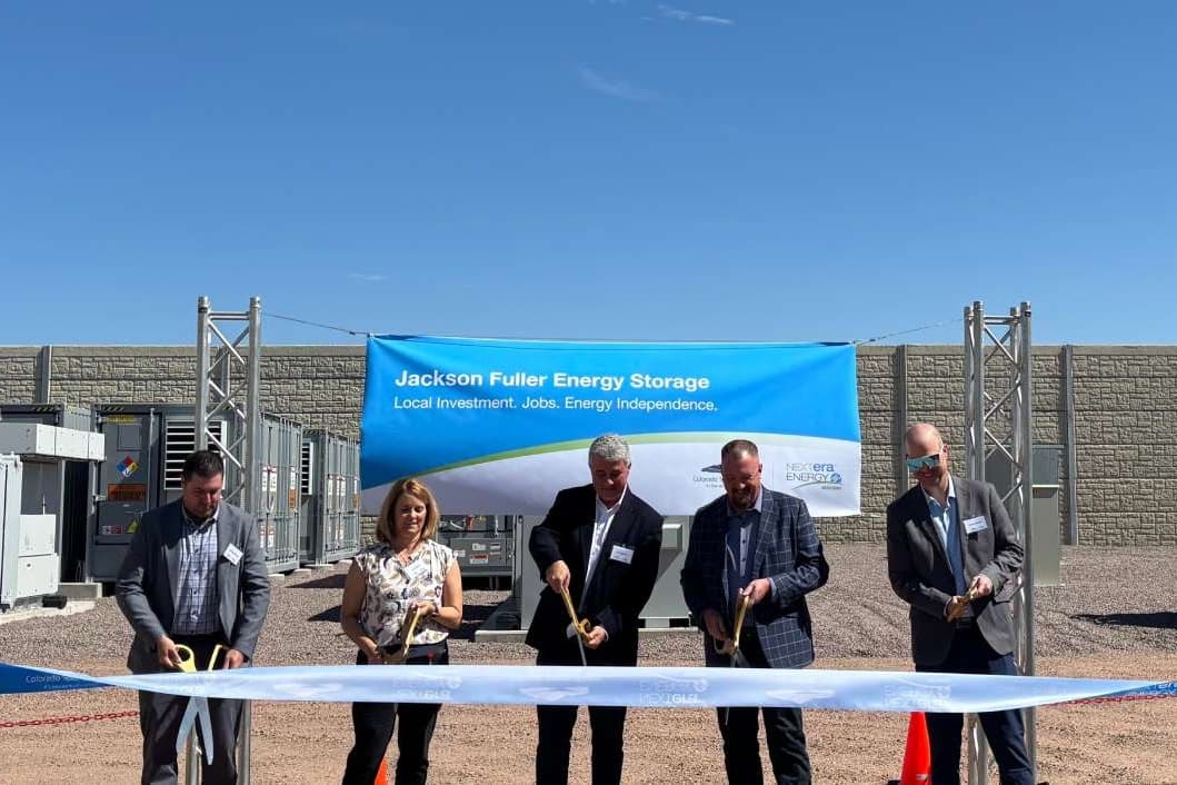 Colorado Springs Utilities cut ribbon on new battery storage facility