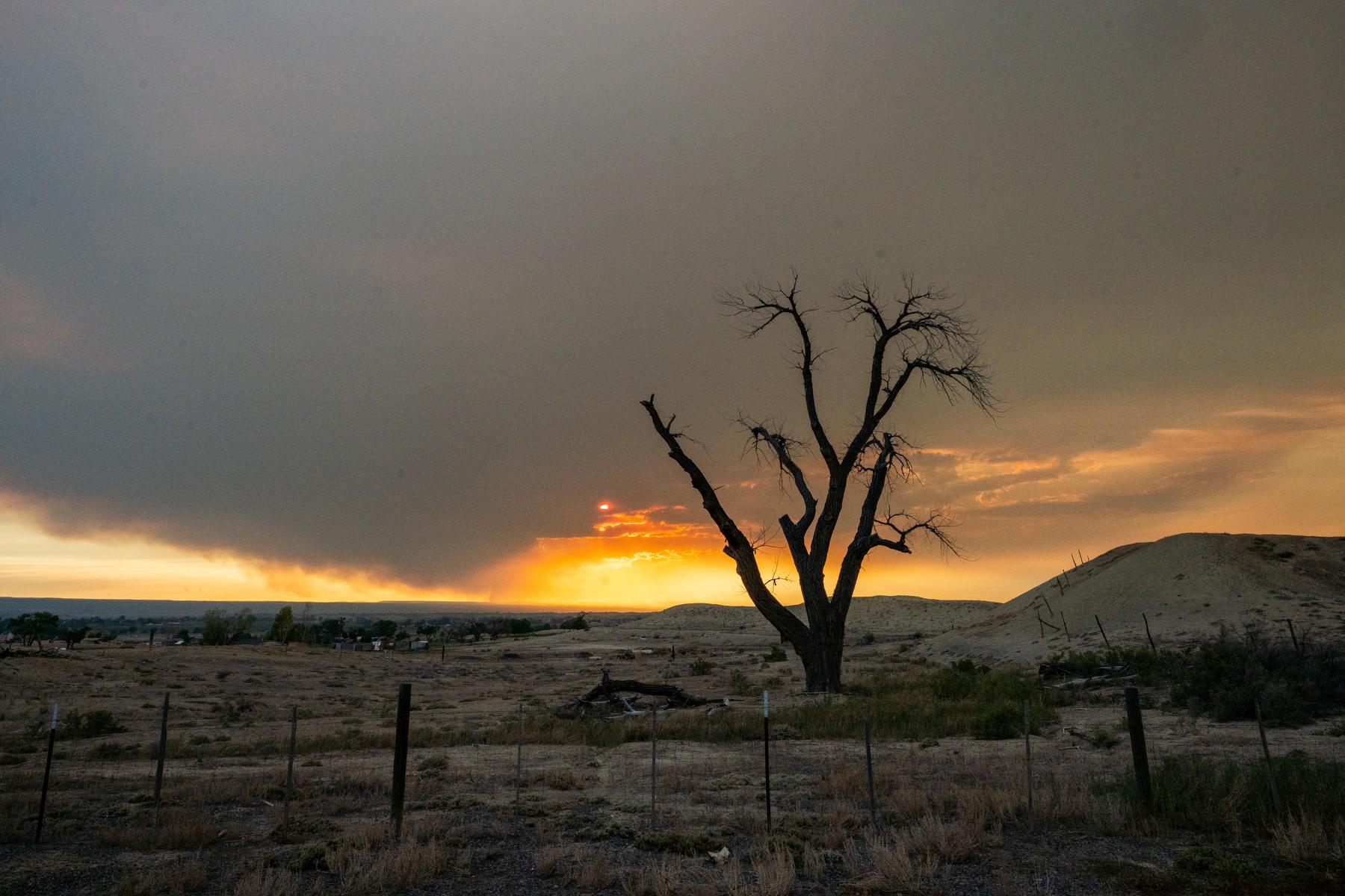 Wildfire smoke darkens Western Slope skies