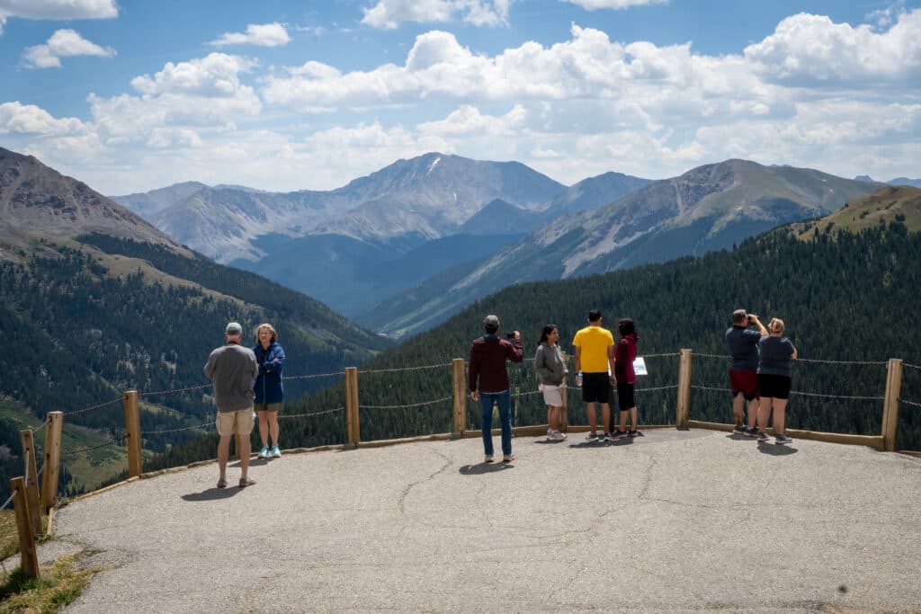 Independence Pass on Highweay 82 between Twin Lakes and Aspen