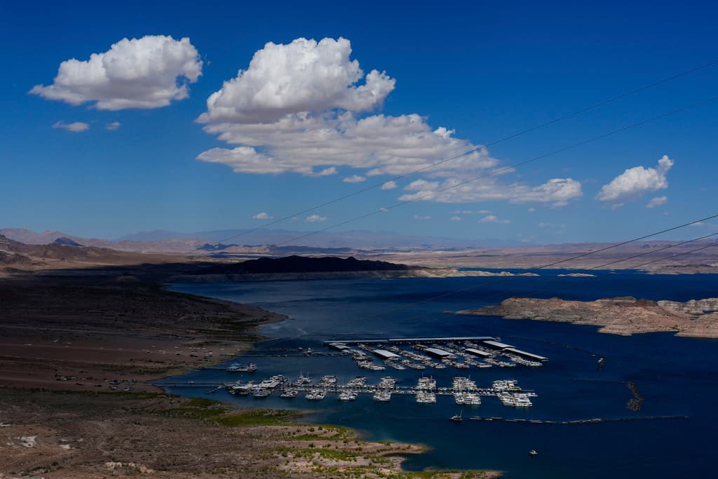 Lake Mead at Hoover Dam