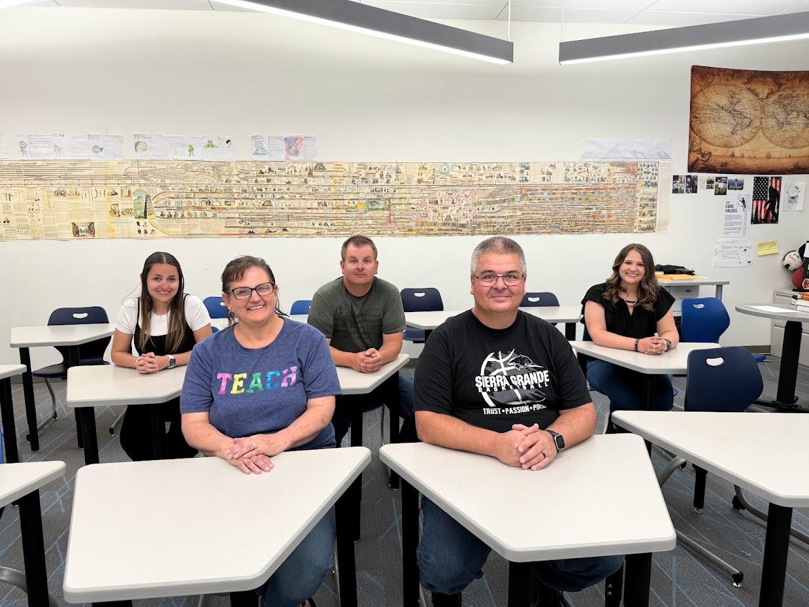 A family of teachers.
