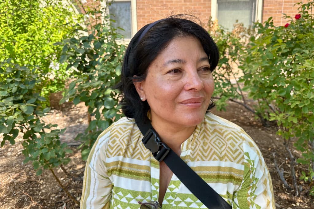 Ana Reitz, a member of the Church of Jesus Christ of Latter-day Saints since she was 14.